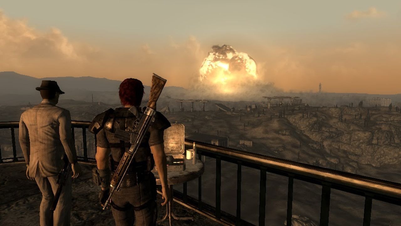 Fallout 3 artwork illustrating the context behind game design decisions
