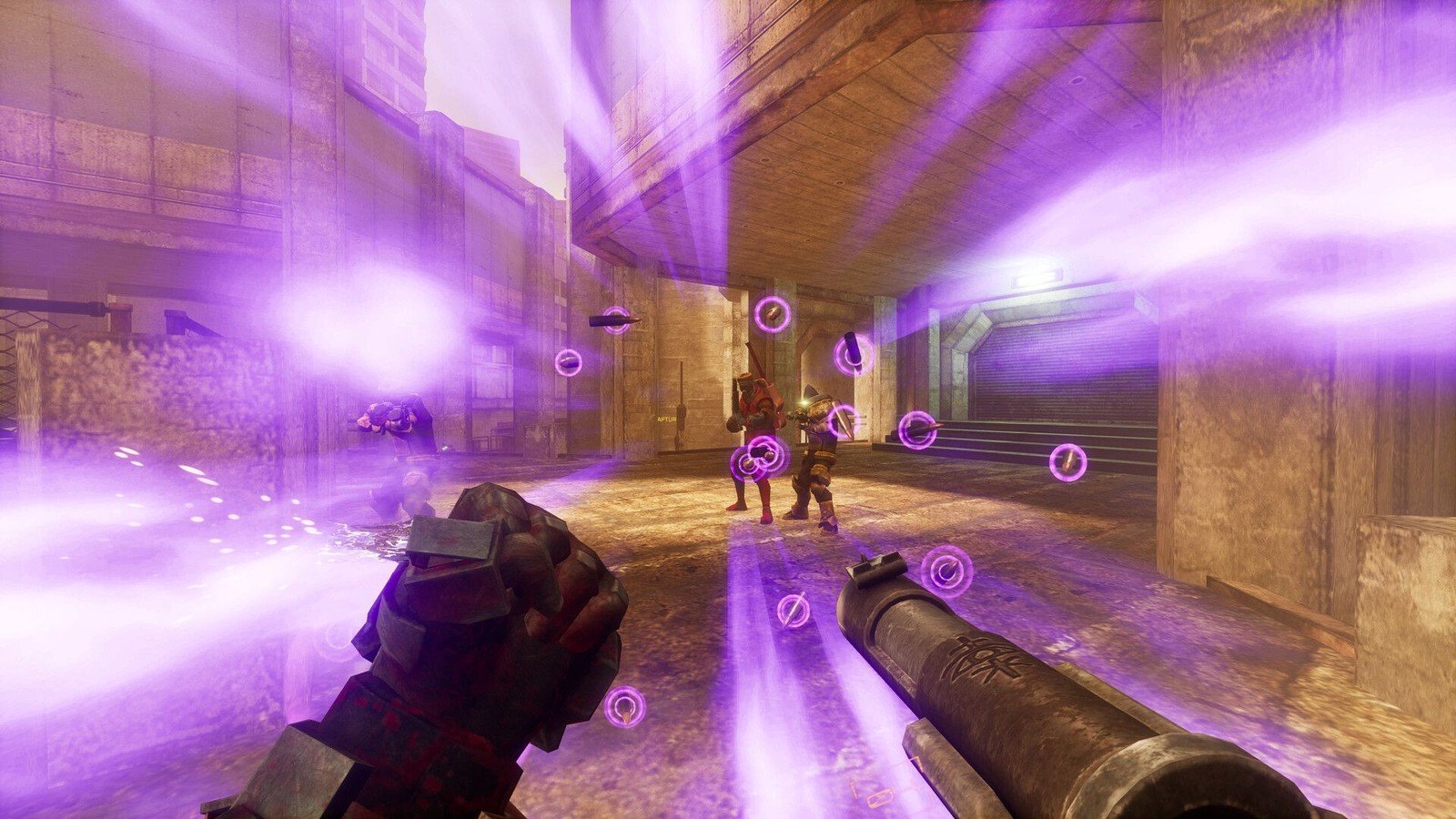 Sprawl: Zero Channels Halo, F.E.A.R. and Half-Life 2